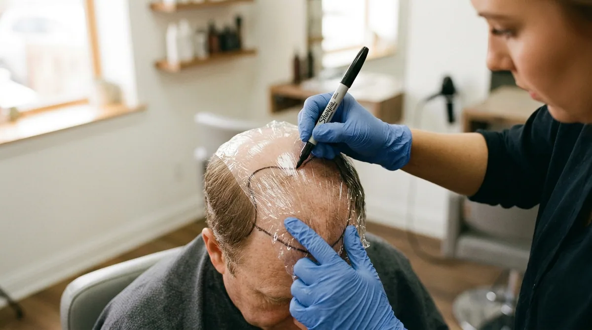 Hair system bases and hair types that set the price in Nottingham