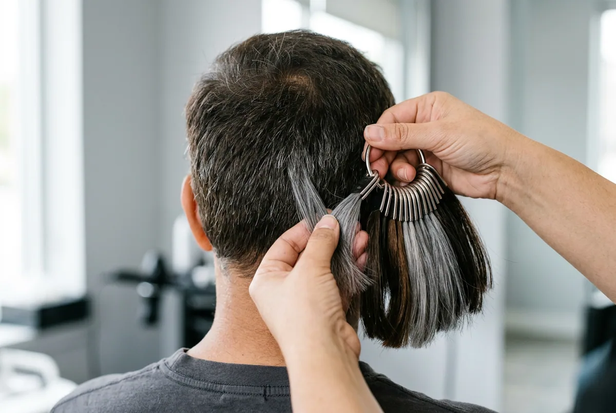 Custom hair systems fitted for clients in Seattle
